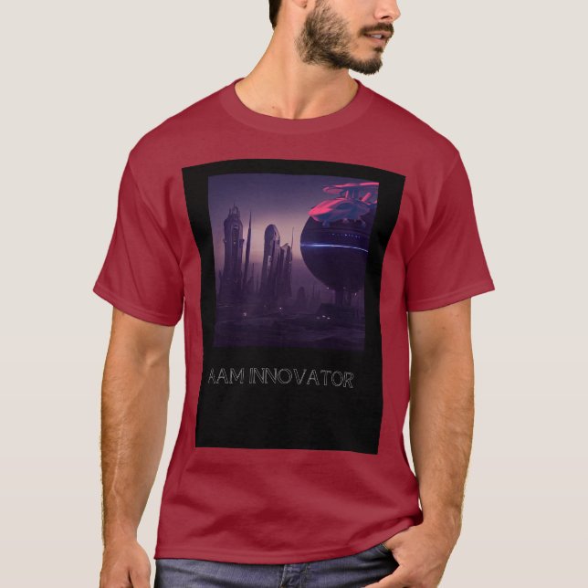 T-shirt AAM INNOVATOR for Air Taxi UAM VTOL EVTOL (Devant)