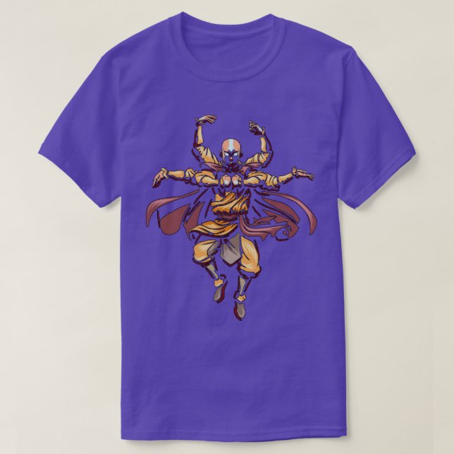 T-shirt Aang 6 État Avatar (Design devant)