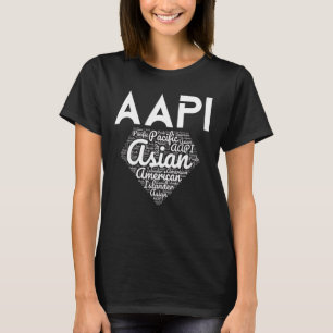 T-shirt Aapi Love Asiatique Amérique Pacifique Islander Aa