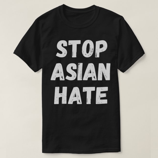 T-shirt AAPI Stop Asian Hate  #StopAsianHate Droits Égaux  (Design devant)