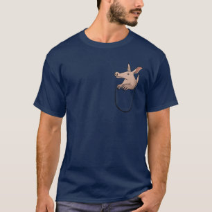 T-shirt Aardvark Dans Une Poche Ant Ours Anteater Cute Ani