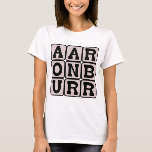 T-shirt Aaron Burr, Duelliste célèbre