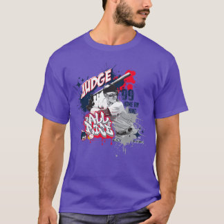 T-shirt Aaron Judge Baseball de New York Croquis Un Joueur