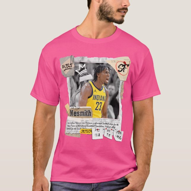 T-shirt Aaron Nesmith Basketball Art Pacs 3 (Devant)