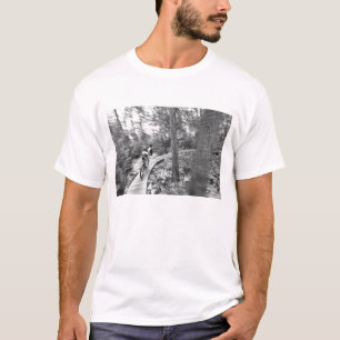 T-shirt Aaron Rodgers en VTT sur l'escalier vers
