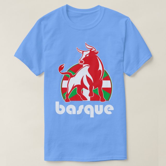 T-shirt Aatxe Le basque Bull basque imprimer Pride basque  (Design devant)