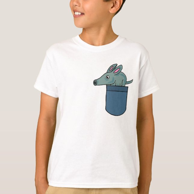 T-shirt AB oryctérope dans une chemise de poche (Devant)