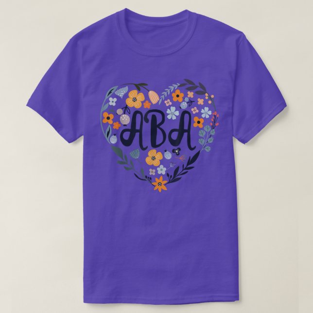 T-shirt ABA Applied Behavior Analysis Sped Teacher 2022 Sq (Design devant)