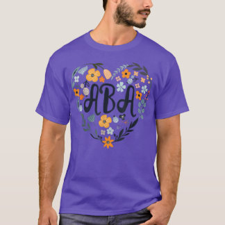 T-shirt ABA Applied Behavior Analysis Sped Teacher 2022 Sq