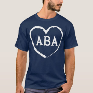 T-shirt ABA Therapy Gift for Behavior Analyst Womens ABA
