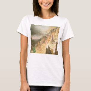 T-shirt Abaissez les automnes, canyon grand du Yellowstone