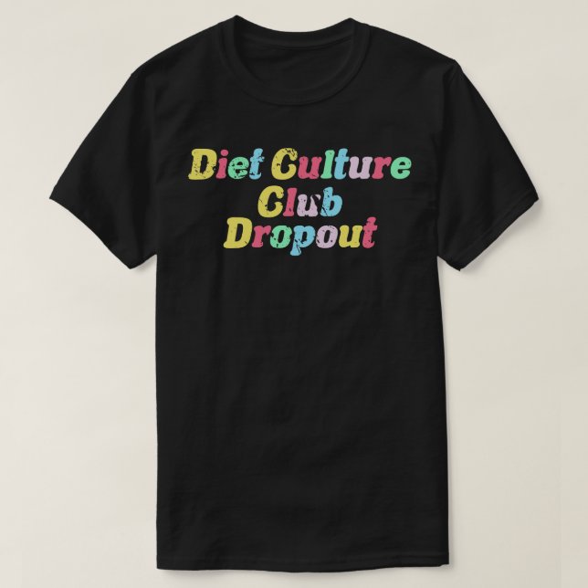 T-shirt Abandon de la culture alimentaire (Design devant)