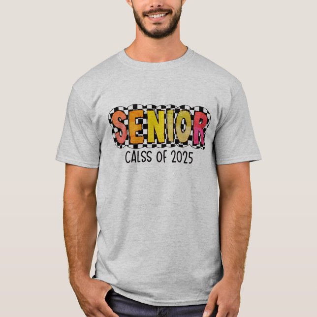 T-shirt Abandon de l'école secondaire de 2025 (Devant)