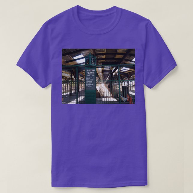 T-shirt Abandon du terminal ferroviaire du New Jersey Cent (Design devant)
