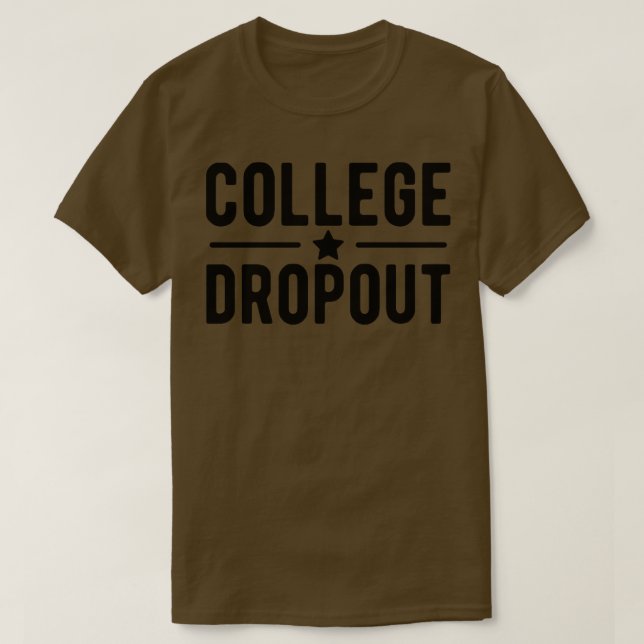T-shirt Abandon universitaire (Design devant)