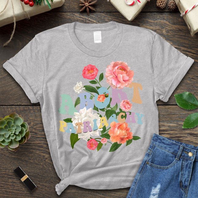 T-shirt Abandonner La Chemise Du Patriarcat, Femmes Pro Av (Créateur téléchargé)