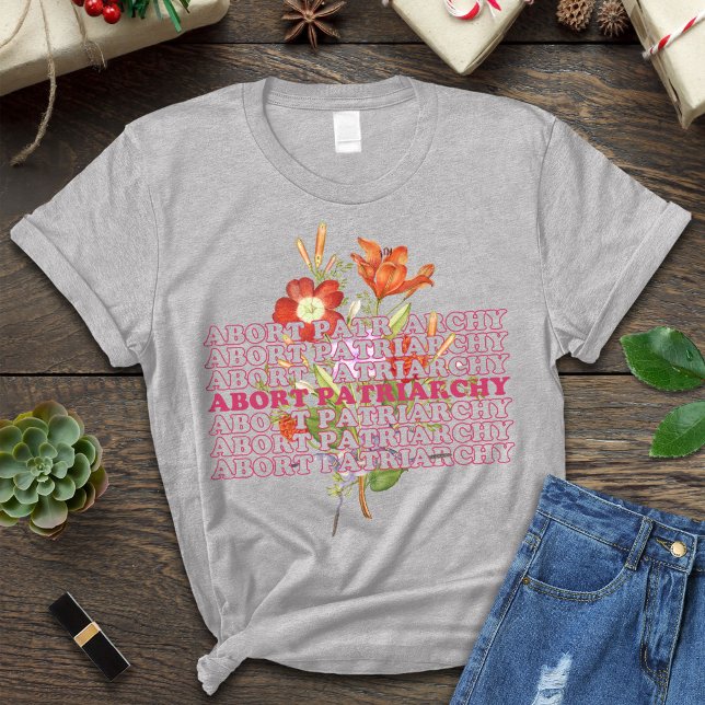 T-shirt Abandonner la chemise patriarcale, Détruire le pat (Créateur téléchargé)