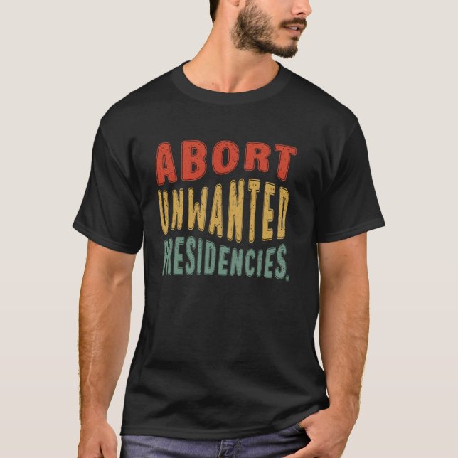 T-shirt Abandonner les présidences indésirables Résistance (Devant)