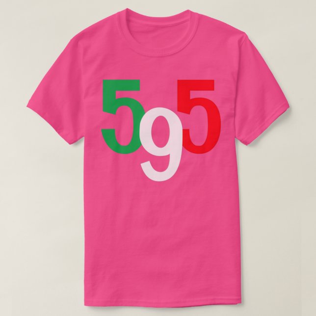 T-shirt Abarth 595 Italien (Design devant)