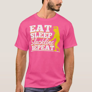 T-shirt Abattage Sport Slackline Slackliner cadeau