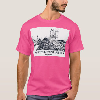 T-shirt Abbaye de Westminster - Angleterre