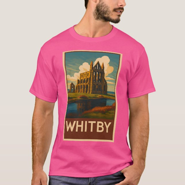 T-shirt Abbaye de Whitby (Devant)