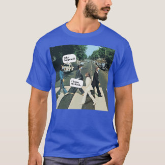 T-shirt Abbey Road J'Ai Oublié Ma Chemise Masque Pour Les 