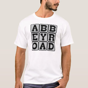 T-shirt Abbey Road, Lieu touristique à Londres