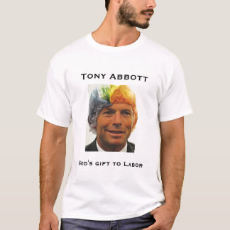 T-shirt Abbott élégant, le cadeau de Dieu à travailler