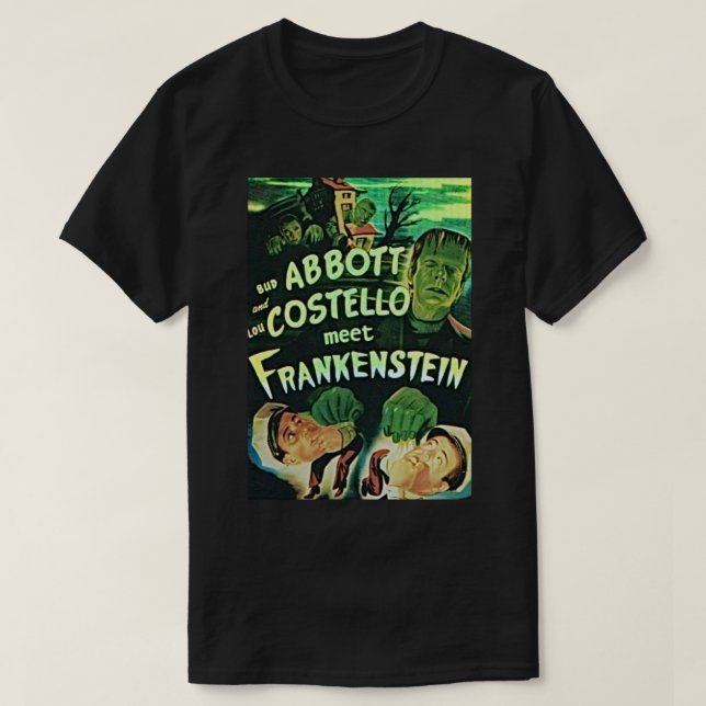 T-shirt Abbott et Costello se rencontrent (Design devant)