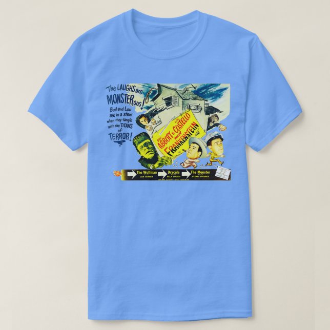 T-shirt Abbott et Costello se rencontrent (Design devant)