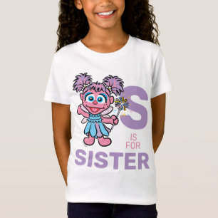 T-Shirt Abby Cadabby S est pour soeur