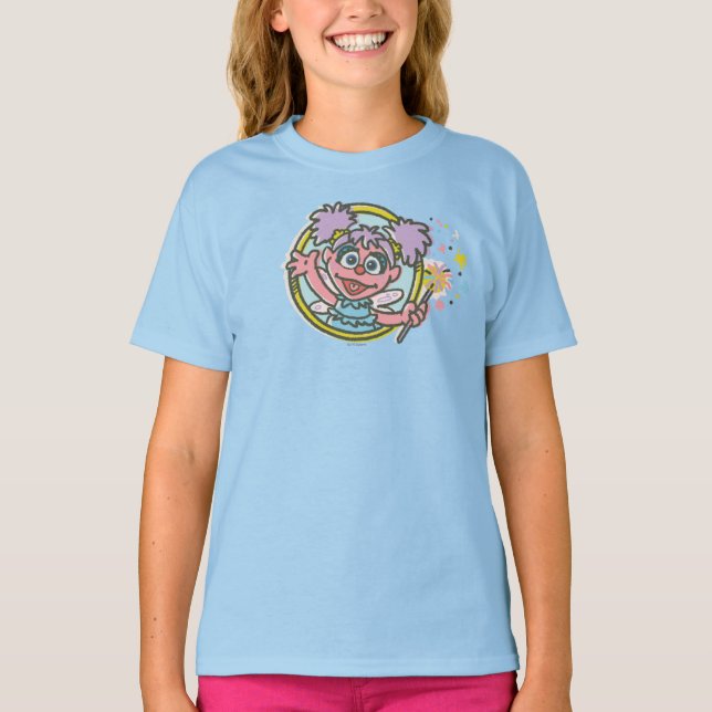T-shirt Abby Cadabby Vintage (Devant)