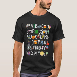 T-shirt ABC apprentissage maternelle professeur drôle Hall