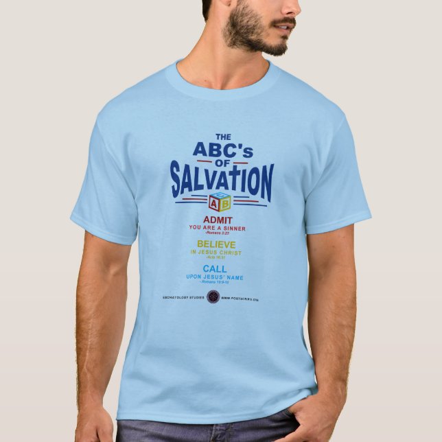 T-shirt ABC du salut (Devant)