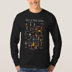 T-shirt Abcs Du Mois De L'Histoire Noire Historique Origin