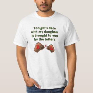T-shirt ABC's of Dating my Daughter