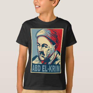 T-shirt Abd el-Krim Rif Leader Hope Style Abdelkarim