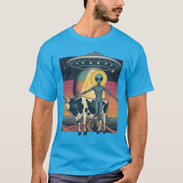 T-shirt Abduction Cosmologique (Devant)