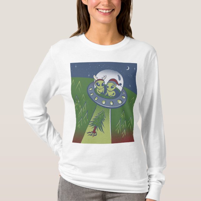 T-shirt Abduction de Christmas (Devant)