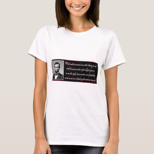 T-shirt Abe-Avec-Mailce-Envers-Aucun (Devant)