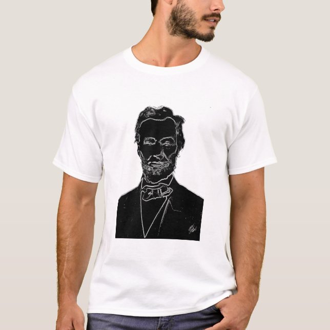 T-shirt abe Lincoln (Devant)