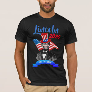 T-shirt Abe Lincoln 2020, l'homme