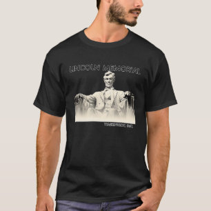 T-shirt Abe Lincoln à Washington D C Monument