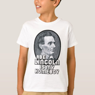 T-shirt Abe Lincoln est mon Homeboy