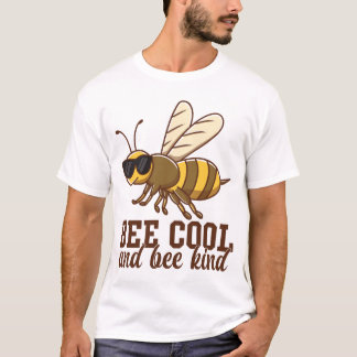 T-shirt Abee Cool et abeilles gentilles Abee amusante Insp