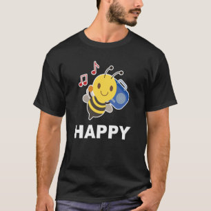 T-shirt Abee Joyeux Sourire Face Joli Joyeux Soleil Souria