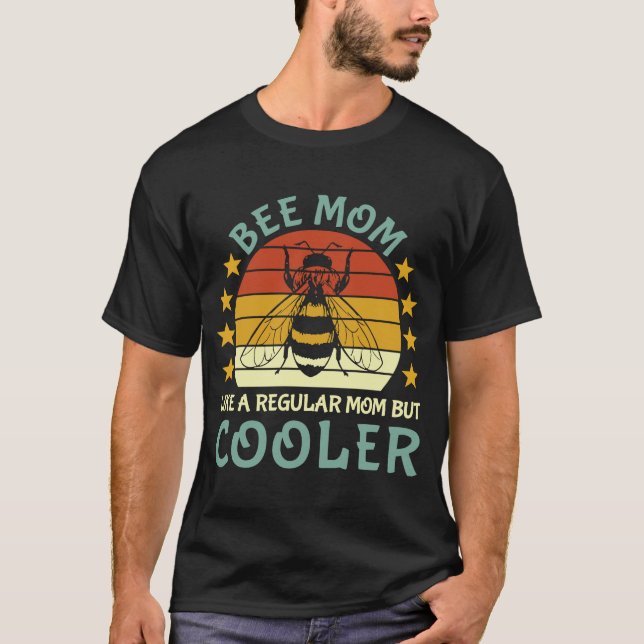T-shirt Abee Maman Comme Maman Régulière Mais Glacière Cha (Devant)