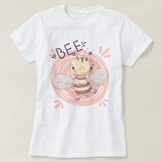 T-shirt Abee mignonne (Design devant)