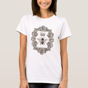 T-shirt Abee Queen vintage encadrée